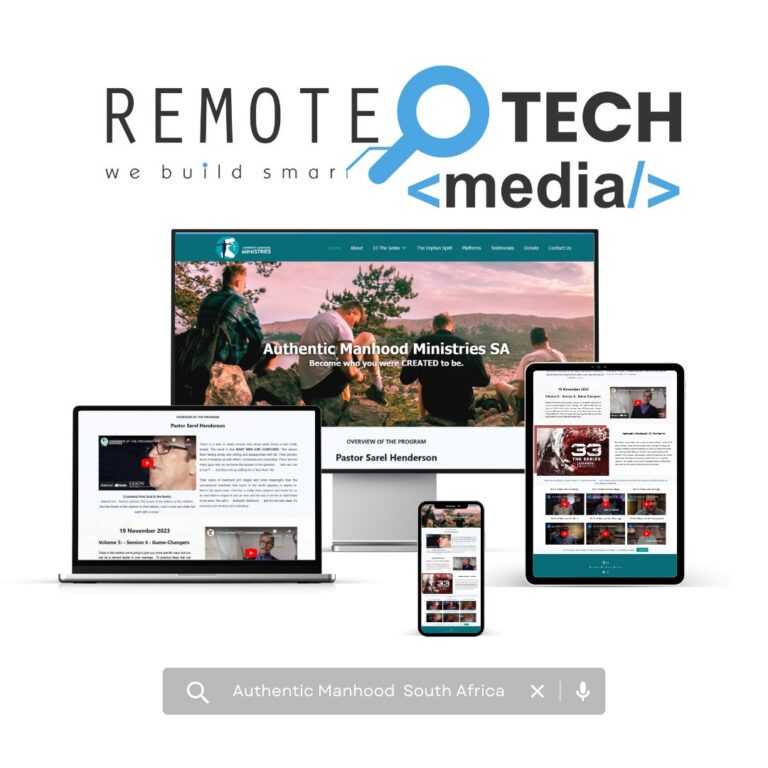 AuthenticManhood-website